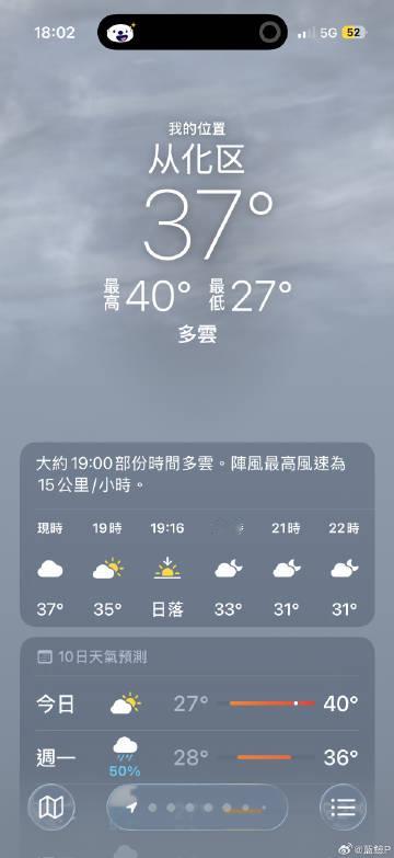 40度？？！🥵这合理吗<br />📌北回归线附近