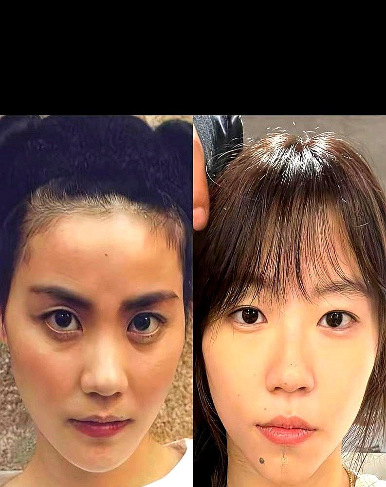 一张合照，三张一模一样的下颌线，老窦家的基因简直像3D打印出来的。

窦靖童、窦佳嫄和姑姑窦颖站一块，画面太绝了。没人关心复杂的旧账，全在看这祖传的轮廓。

其实窦颖才是窦靖童生命里的隐形妈。从小到大，去学校开家长会、在成绩单上签字的，都是这位姑姑。

现在窦靖童登台唱歌，窦颖就站在后面和声。一声不