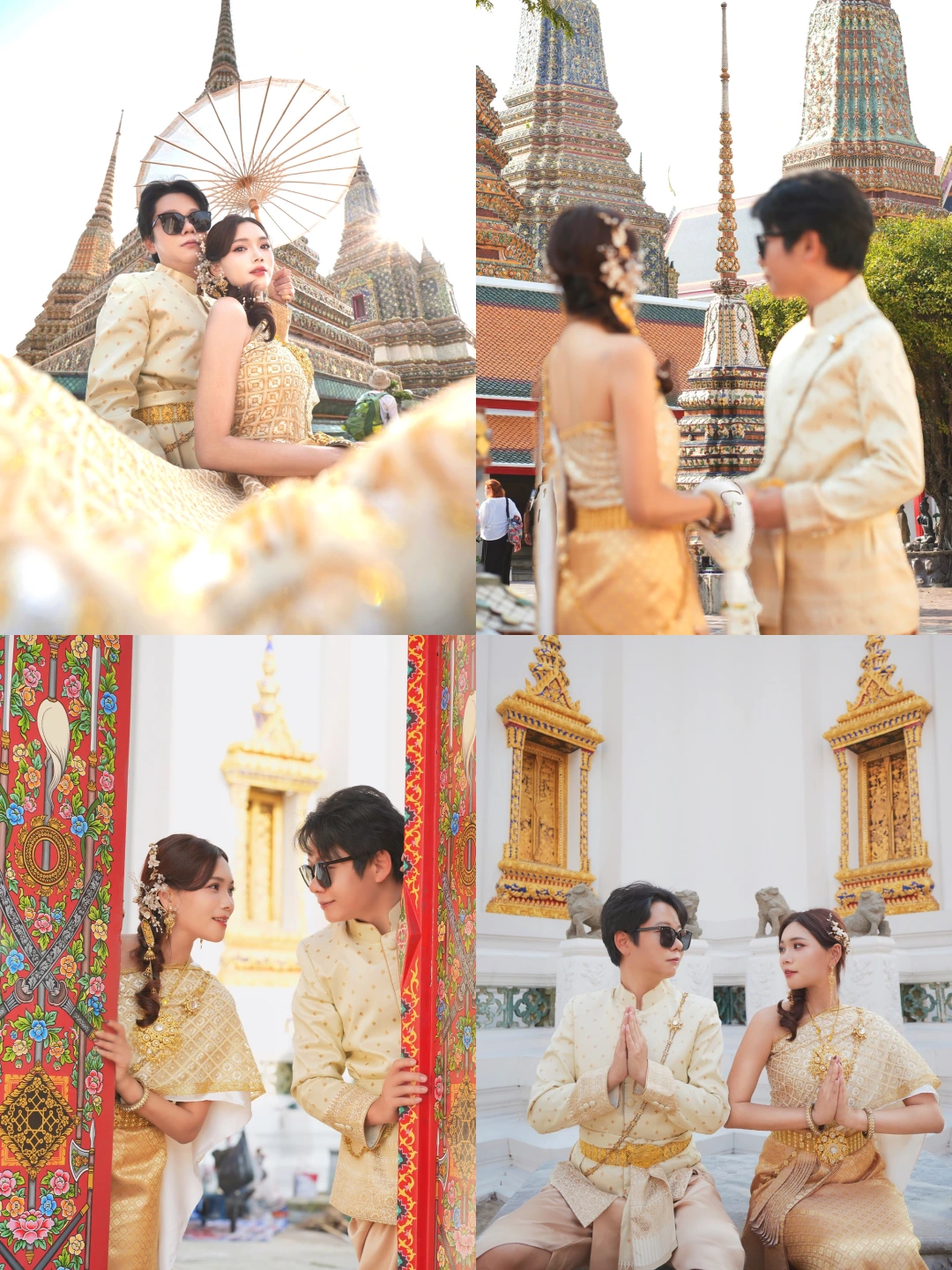 来泰国旅行🇹🇭怎么能不拍一组泰服照呢？