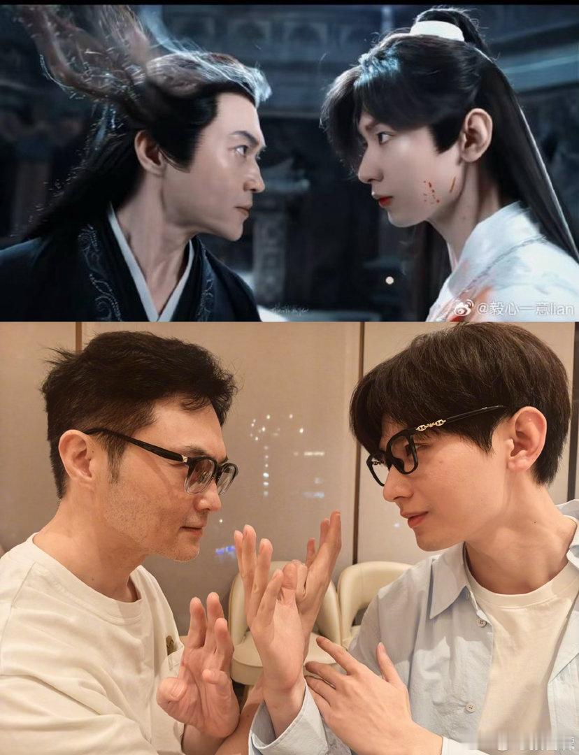 #张智霖成毅合照# cy#成毅回复张智霖# 

​岁月沉淀心性，热爱浇灌锋芒，愿成毅继续在荧幕的画卷落笔生花，把心底万千热忱，都化作荧幕之上的万般光景。​