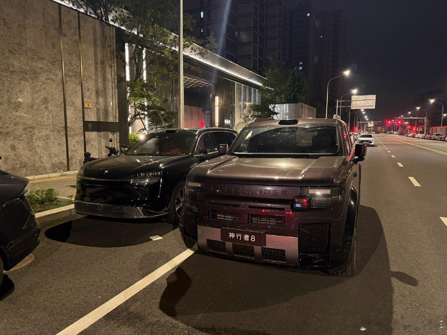 国产车新能源目前最不缺大车#大v聊车##问界m9##freelander神行者8# ​