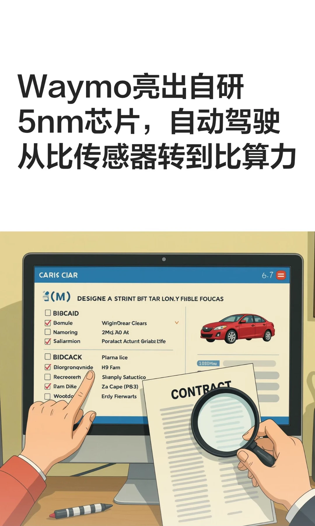 Waymo亮出自研5nm芯片，自动驾驶从比传感器