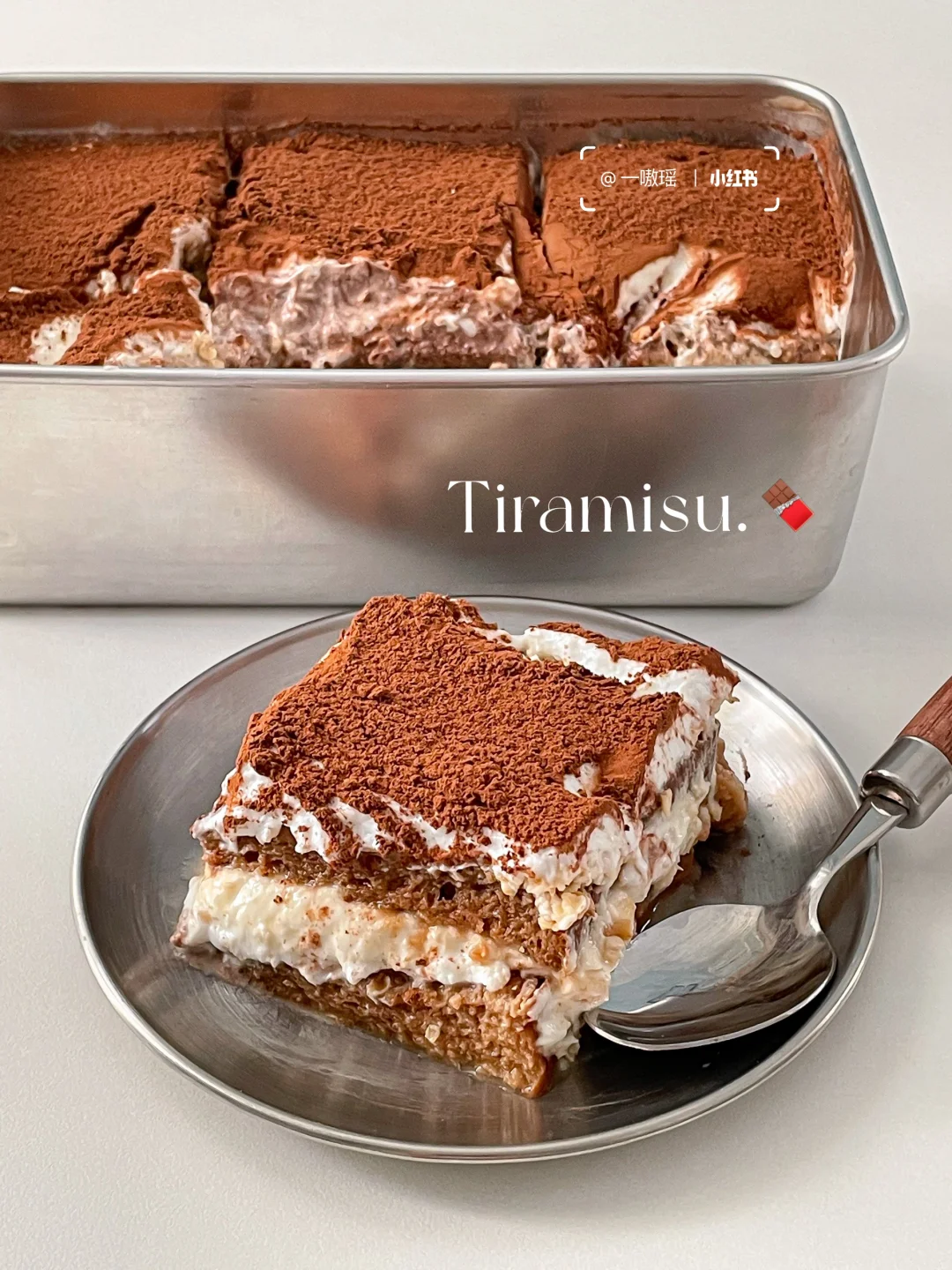 低卡甜品‼️新手5分钟搞定全麦可可提拉米苏