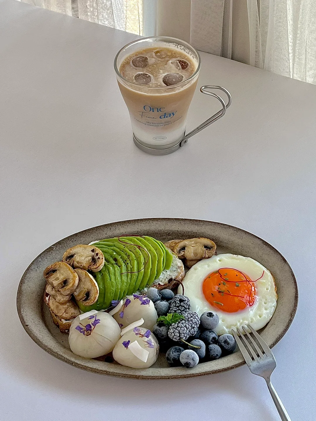 ☀️工作日早餐｜牛油果口蘑欧包一盘端早餐😋