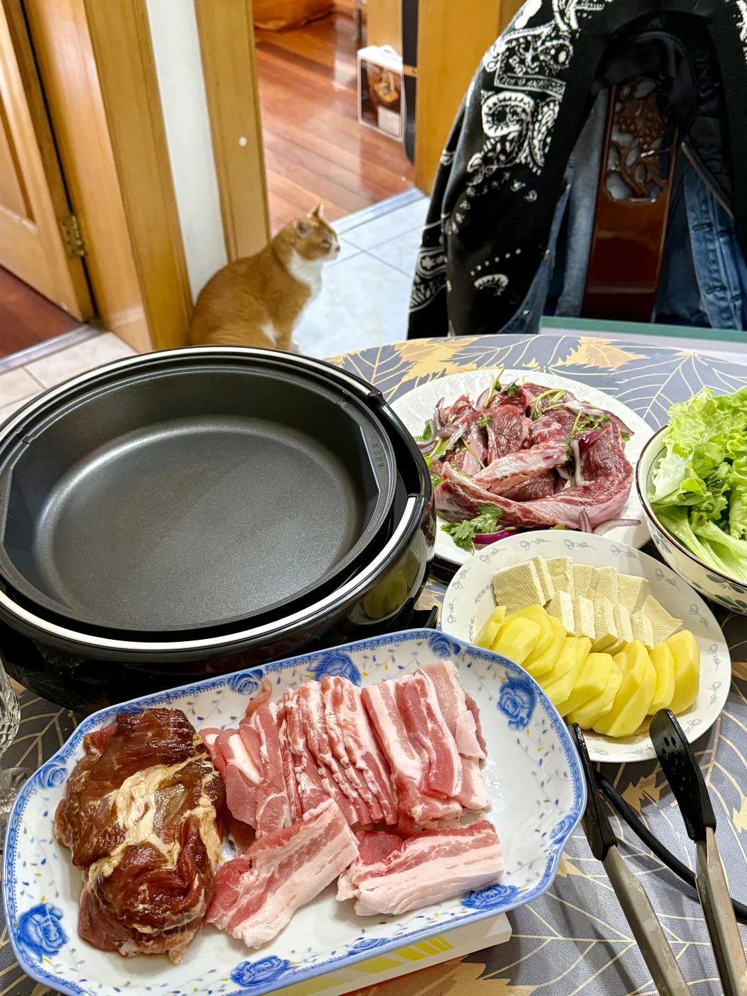 自从买了煎烤锅🥩一周吃两顿烤肉🤣