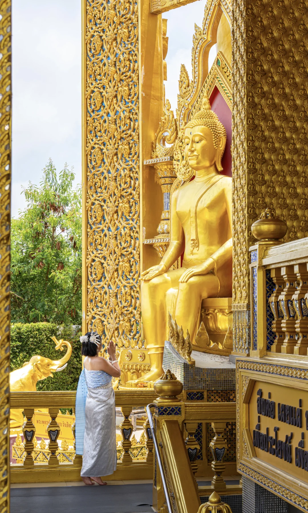 五一在曼谷，被金色寺庙🐘和小象硬控了🥳