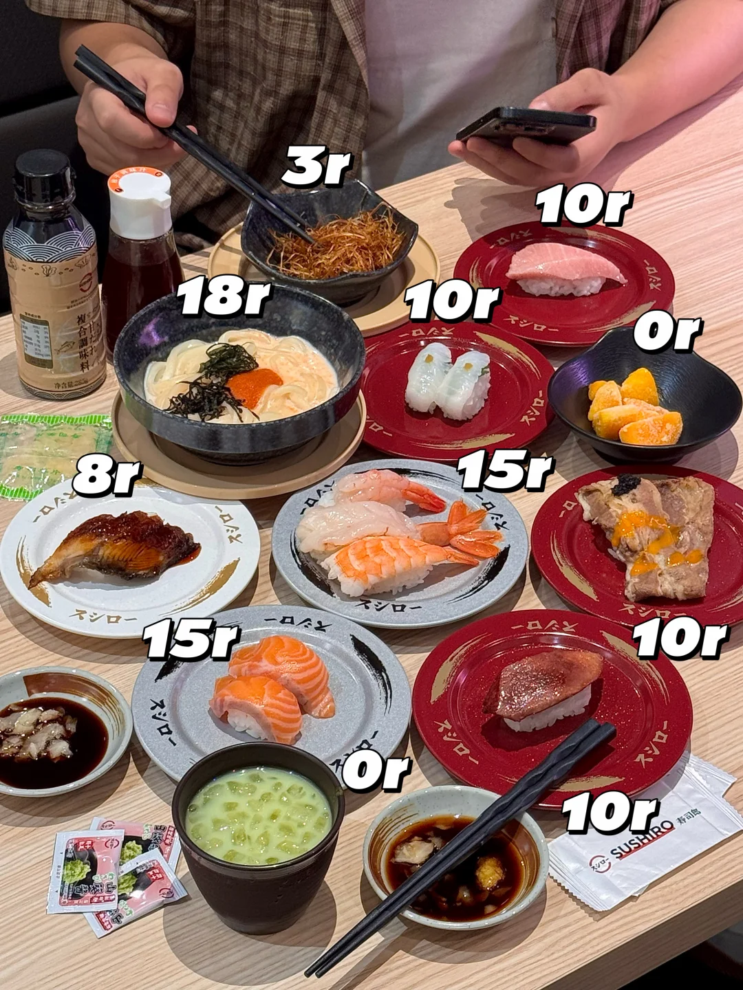 预算100！一人说一个寿司郎反复购买的Top.1