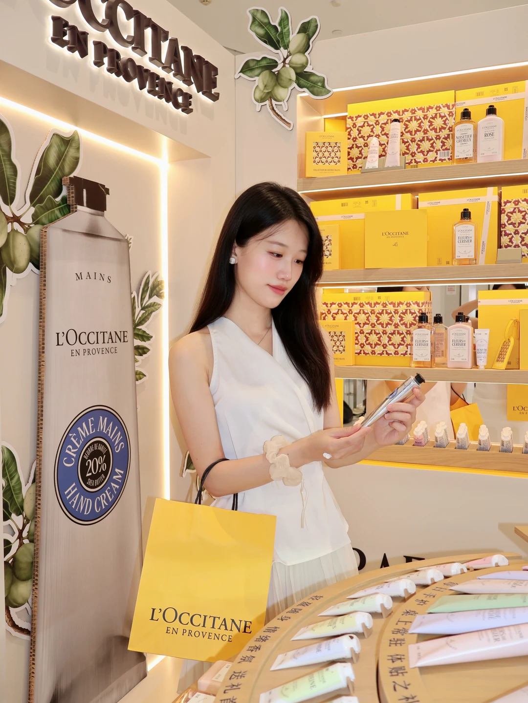 在欧舒丹快闪店，把手保养成了“法式日常”✨