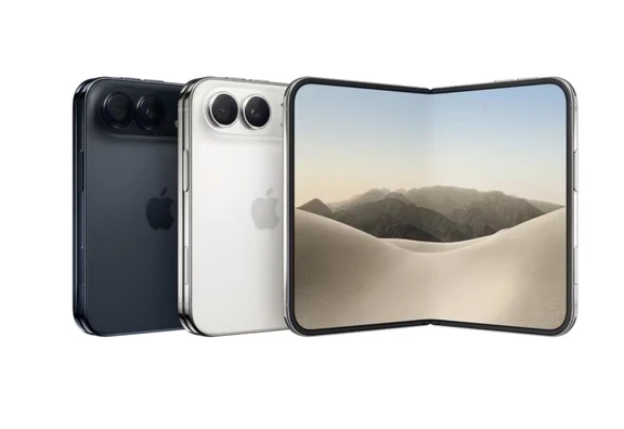 iPhone Duo 开屏动画封神，折痕藏得巧！