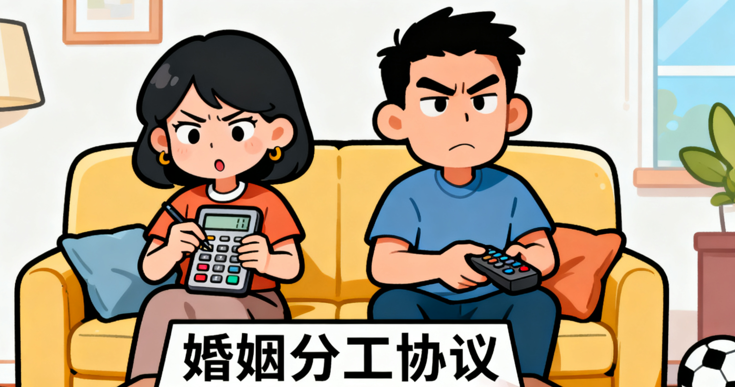 搭伙的婚姻：主打一个“分工明确，互不添堵”？   前几天刷到个段子...