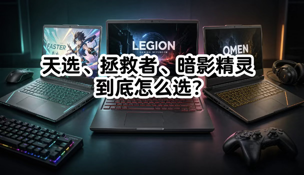 天选、拯救者、暗影精灵到底怎么选？