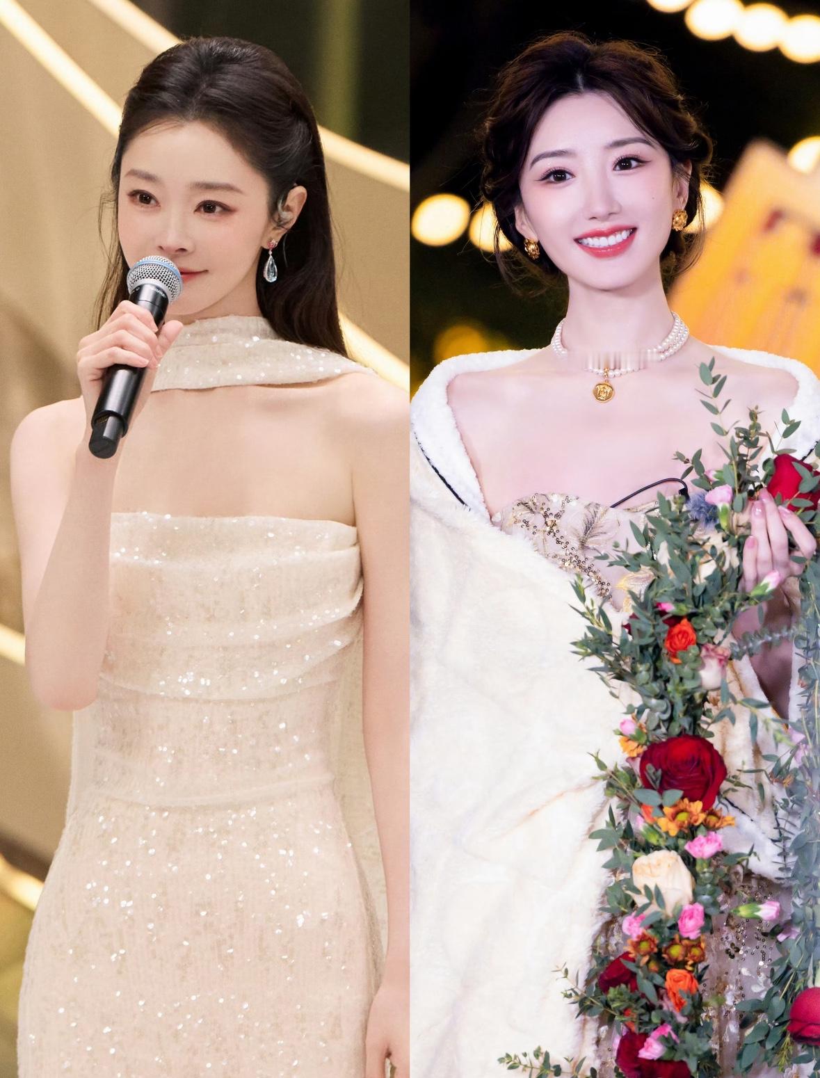 原来甜妹也分 “软甜” 和 “冷甜” 同是甜妹脸！毛晓彤宋轶的 “甜感...