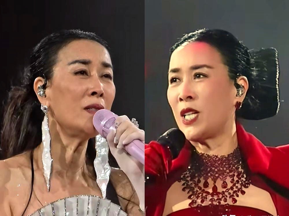 演唱会台下坐着王菲黄渤肖战，台上梁博穿着旧战袍一露脸，那个平时怼天怼地的大姐大，眼泪直接砸在话筒上。

谷建芬早就一语道破，说她嗓子好，脑子直。当年评价刀郎、淘汰周深、当面质疑章子怡，几句话掀翻了舆论场。

但同行为什么还愿意捧场？演唱会上全程死磕全开麦，连喘气声都透着较真。

别人混圈子靠八面玲珑