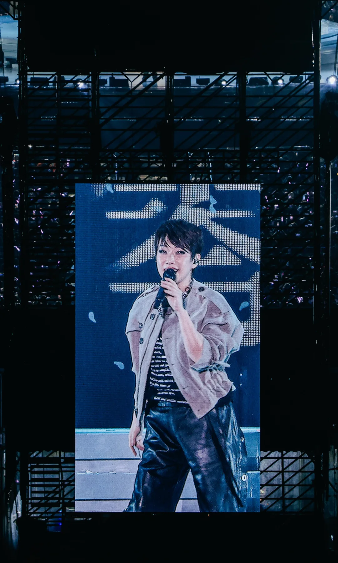 不进奥体中心就看了林忆莲的演唱会🌈‼️