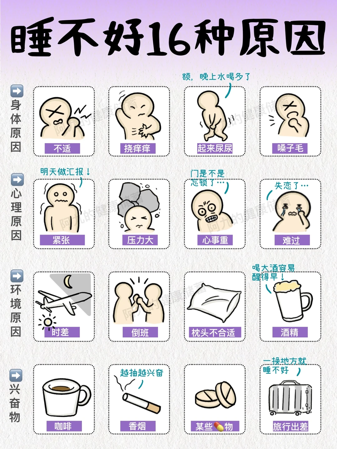 终于知道睡不好的原因了！2招沾枕就睡