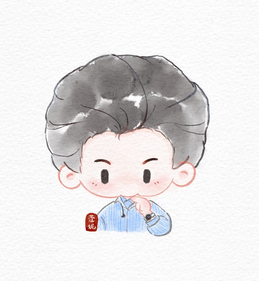 #丁禹兮[超话]##﻿ 丁禹兮沈言# 
还在吃手的年龄
妈见打！
骗你的，只想亲亲😘 ​