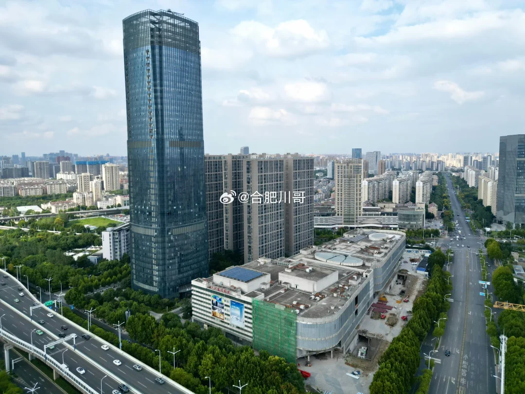 合肥南站周边城市界面最新航拍～