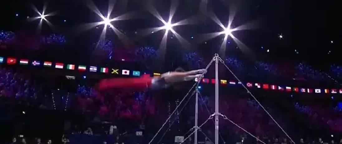 邹敬园第五次拿双杠冠军，现场那完成度高得让人瞠目结舌，桥本大辉看完直接抱头苦笑，这得输了心服口服啊。中国队这回真是独挑大梁，三金抱回家，做人感觉有点尴尬，日本男体操虽然整体不差，动作都挺稳，但就是缺了点突破，难度低得让人看了直犯困。你看冈慎之助单杠完成分虽高，难度分却远远比不上唐嘉鸿，简直打不了对台