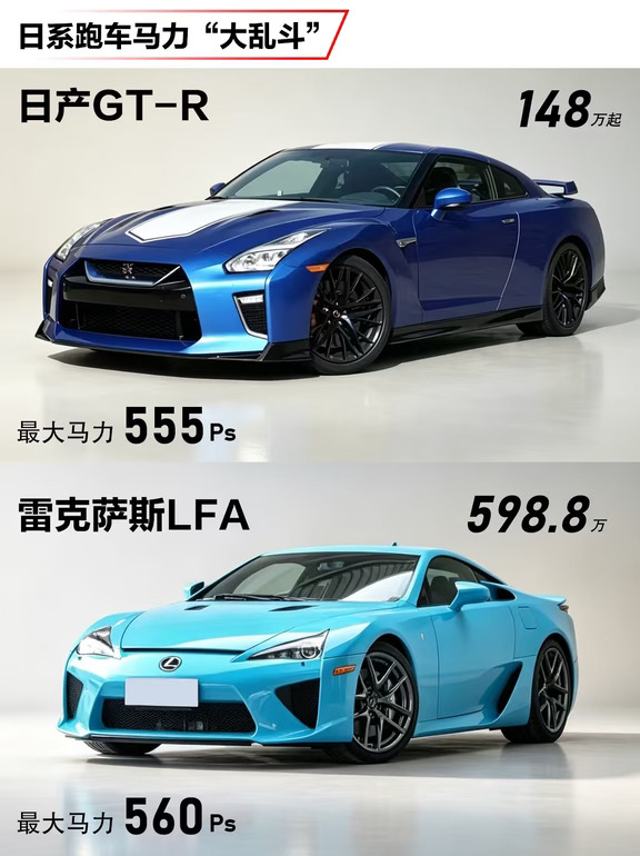 日系跑车马力谁最强？