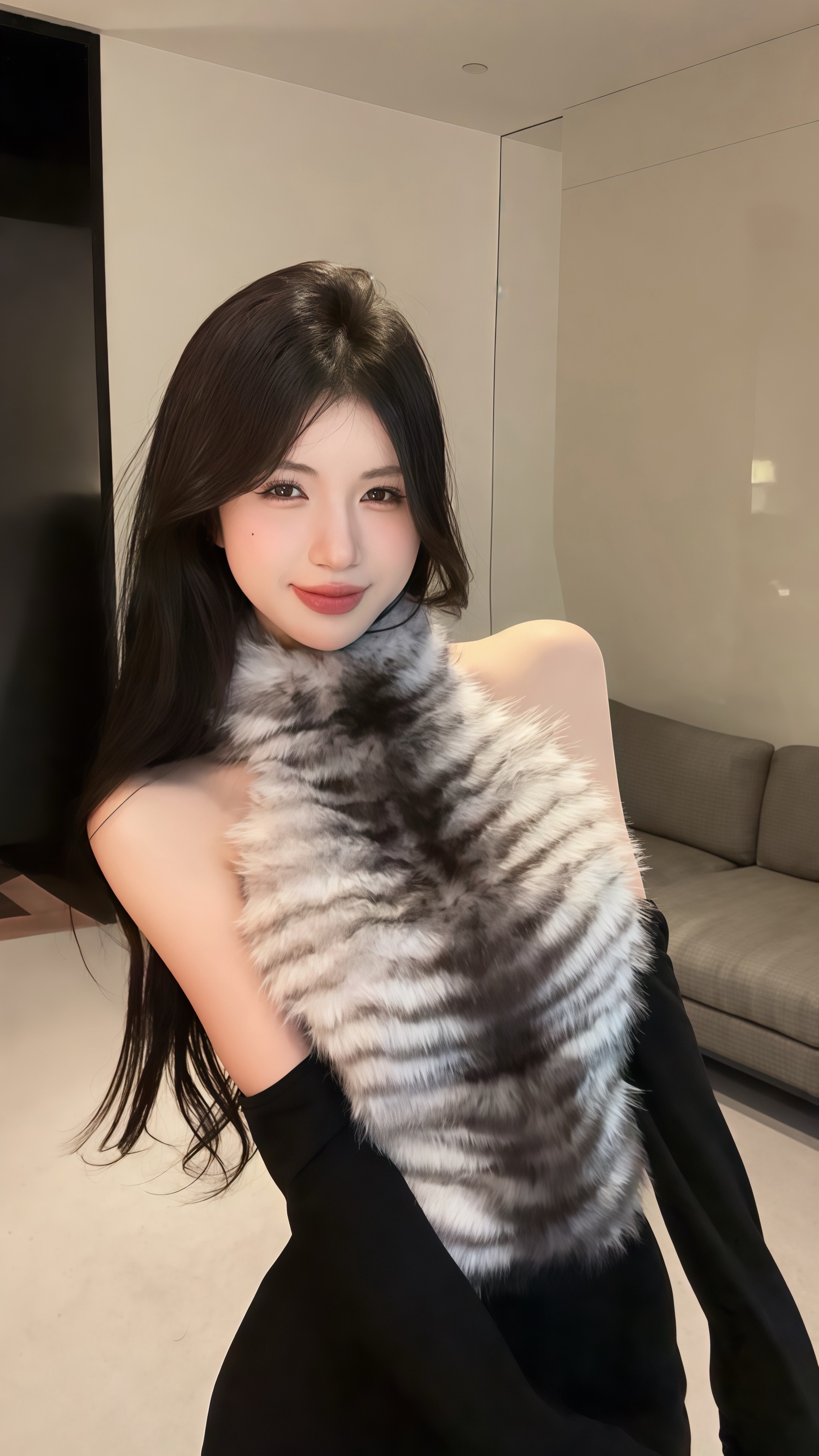 <p>名媛气质 毛茸茸 辣妹穿搭 猫系女友 名媛风 <!--{img...