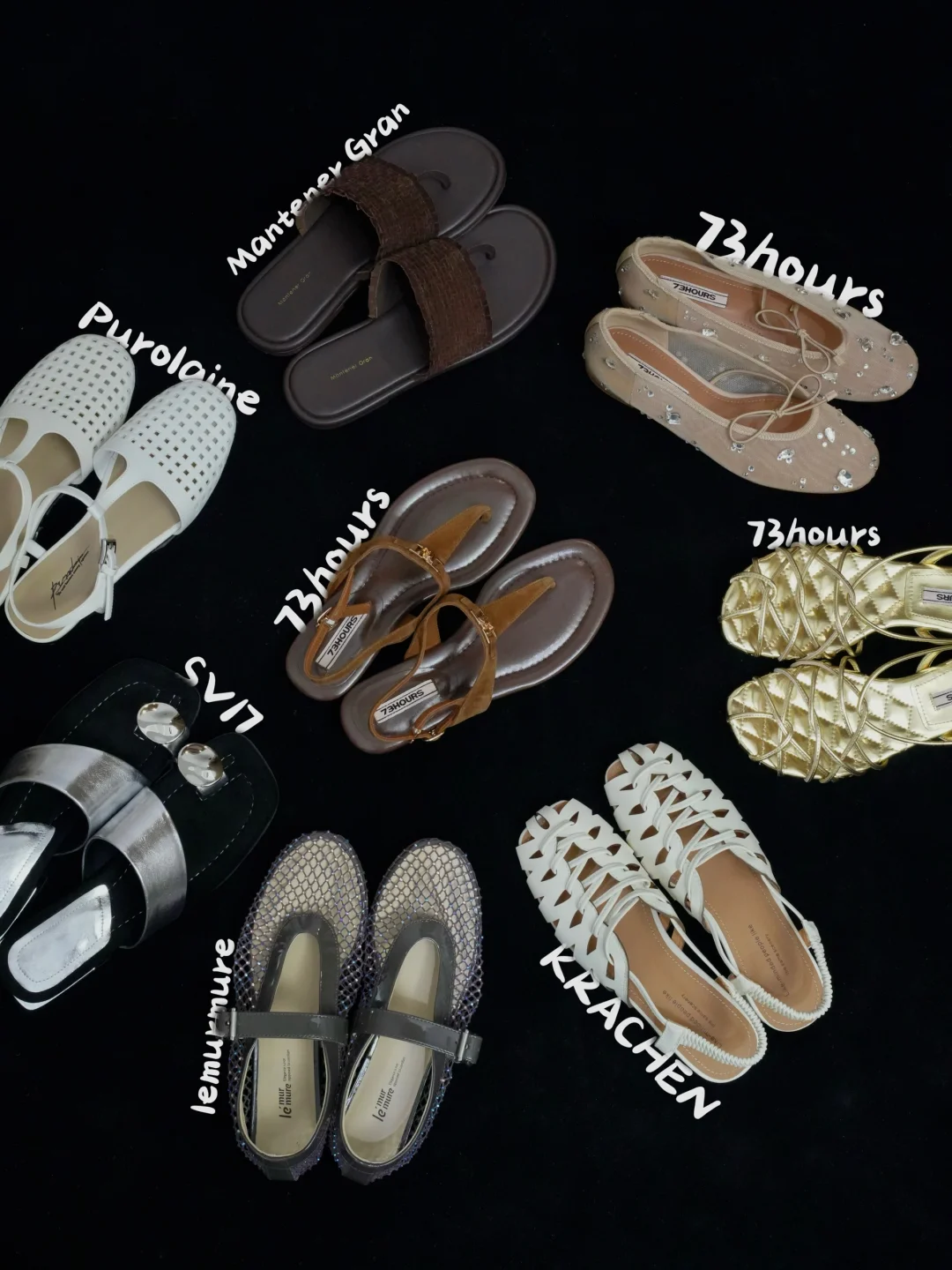 12双！从头美到脚！好看还舒服的鞋子～