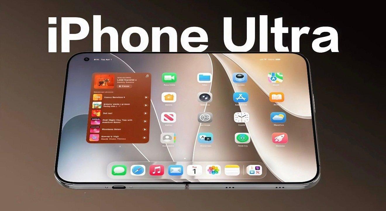 #iPhoneUltra正面首次曝光#要是你们会买吗？每年都换，说实话Ultra有点女性化了，可能不太适合男生（个人观点）。但是，看电影写文案又很爽！纠结～我还是18Pro Max 吧 ​