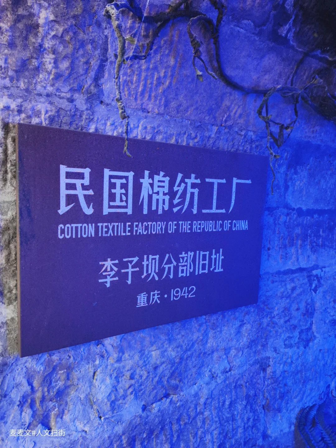 【渝中】李子坝防空洞里的民国棉纺厂旧址