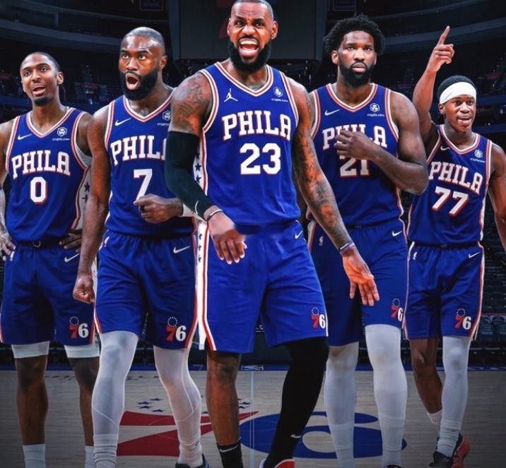 前NBA球星艾弗森现身BIG3赛场，场边接受采访时，谈到了76人今夏的...