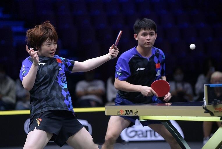   8月14日，世界乒乓球职业大联盟（WTT）欧洲大满贯赛瑞典站展...