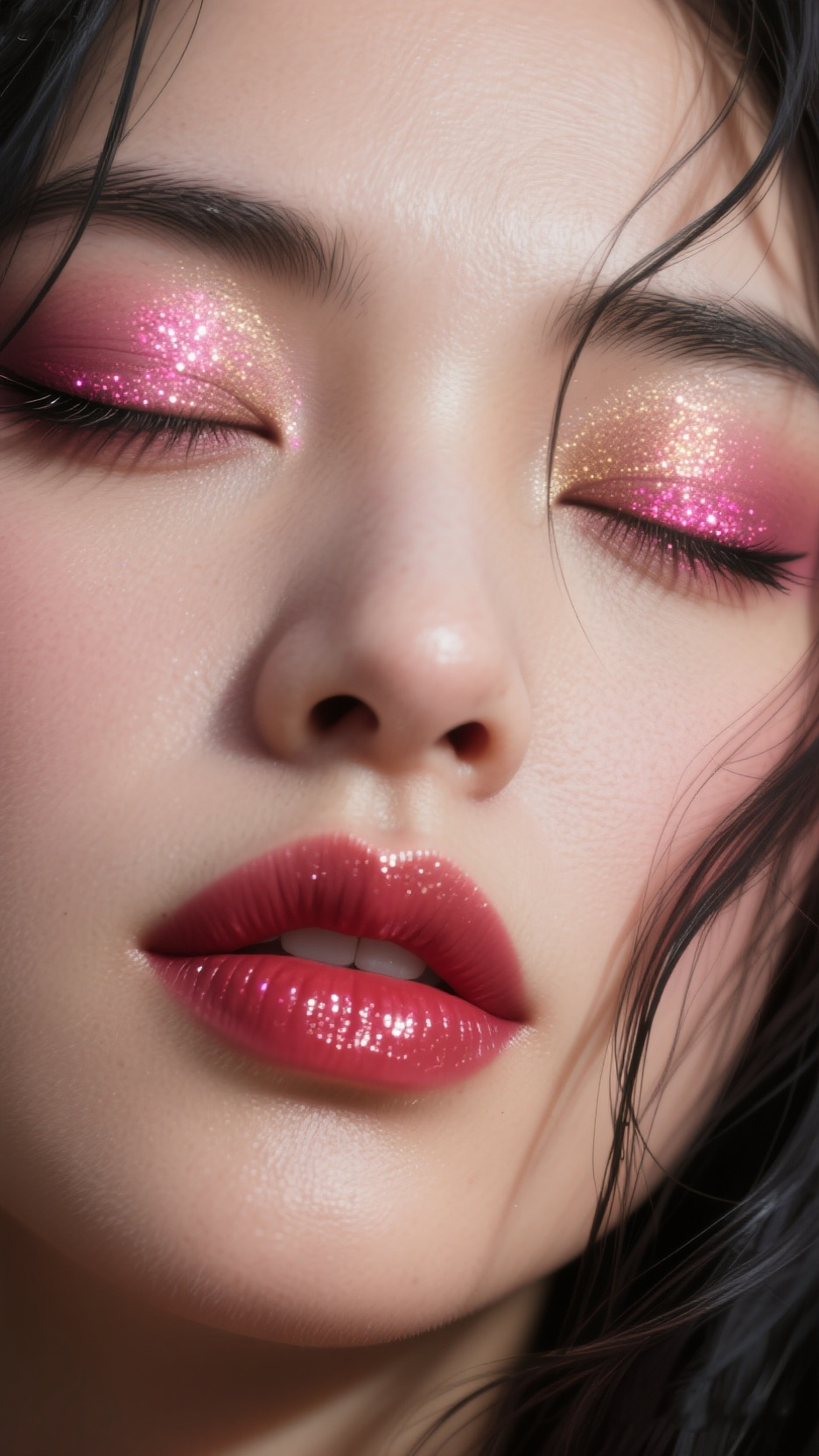 完美无瑕的脸庞，太爱了