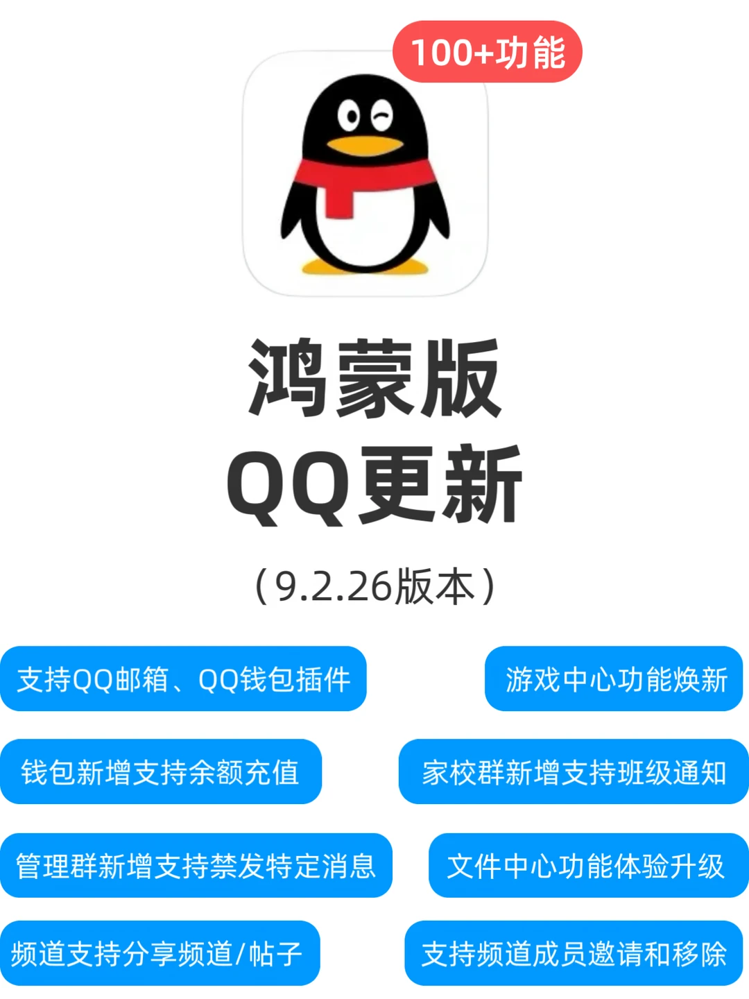 🔥速去更新！鸿蒙QQ新增100+功能！