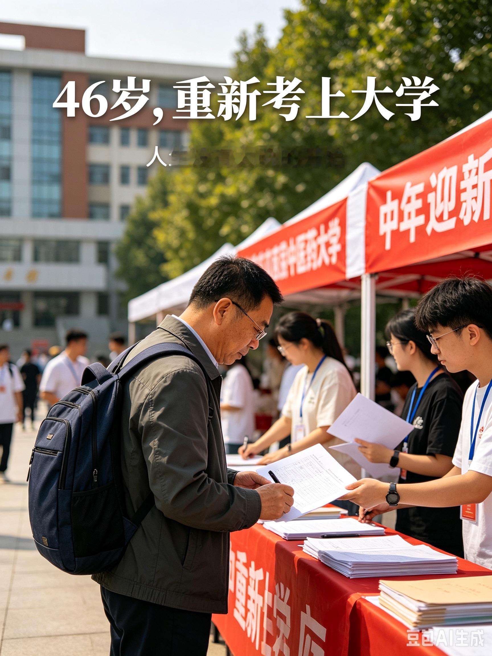 人生没有太晚的开始！46岁新生，只为圆心中的中医梦


人到中年，大多人选择守着现有生活，不再折腾。

山东的张云峰，却做出了让很多人震撼的决定。

张云峰本科就读同济大学，还拿到复旦MBA，在地产行业打拼二十多年，做到区域高管，巅峰年薪上百万。

这份令人羡慕的事业，他却选择放下，全力备战高考。