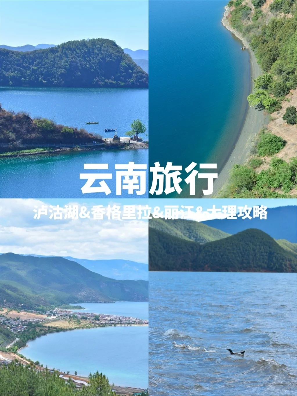 云南旅行|泸沽湖&香格里拉&丽江大理旅行攻