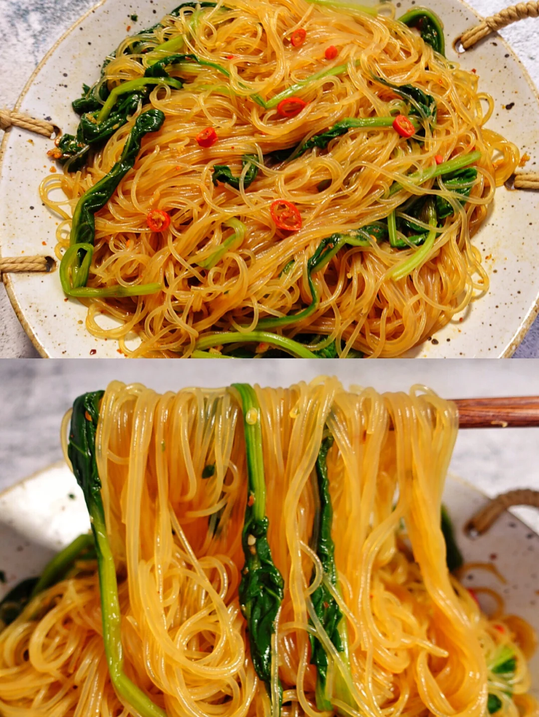 会上瘾的粉丝拌菠菜❗️夏日神仙凉菜无敌爽口