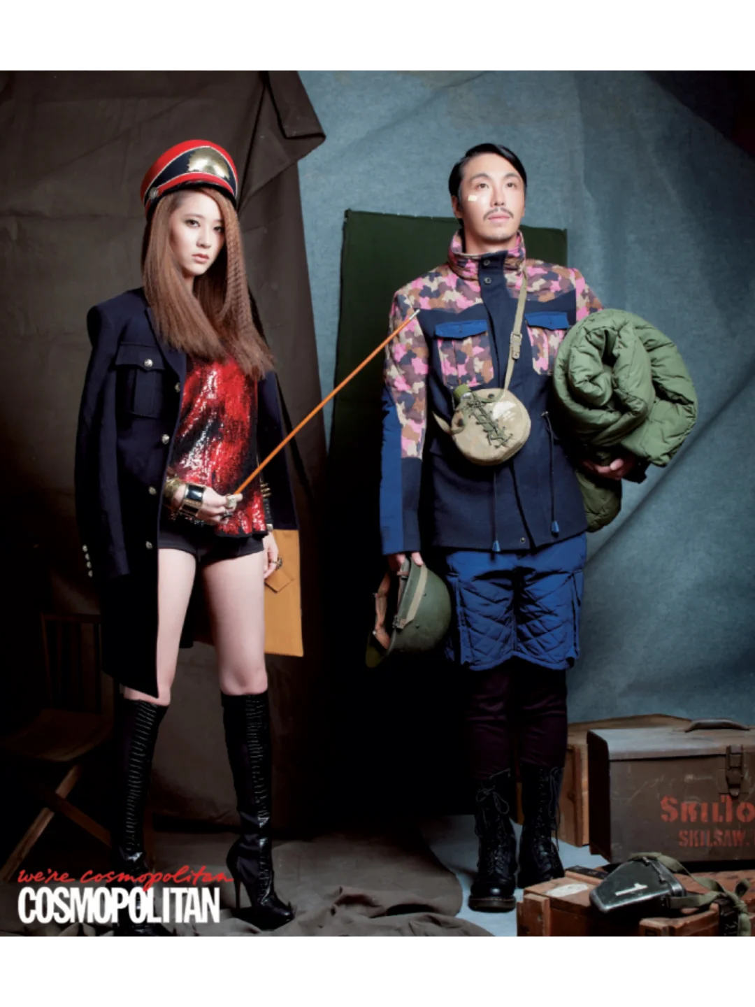 考古没见过的 f(x) 2011 Cosmopolitan杂志