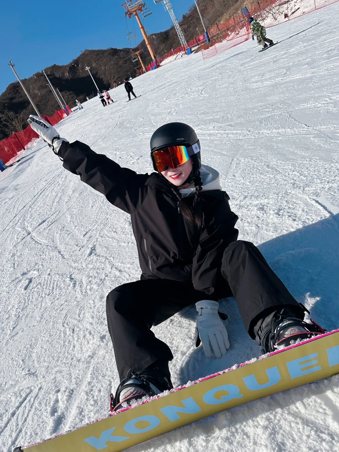户外女孩｜不止爱露营，我也爱滑雪🏂❄️