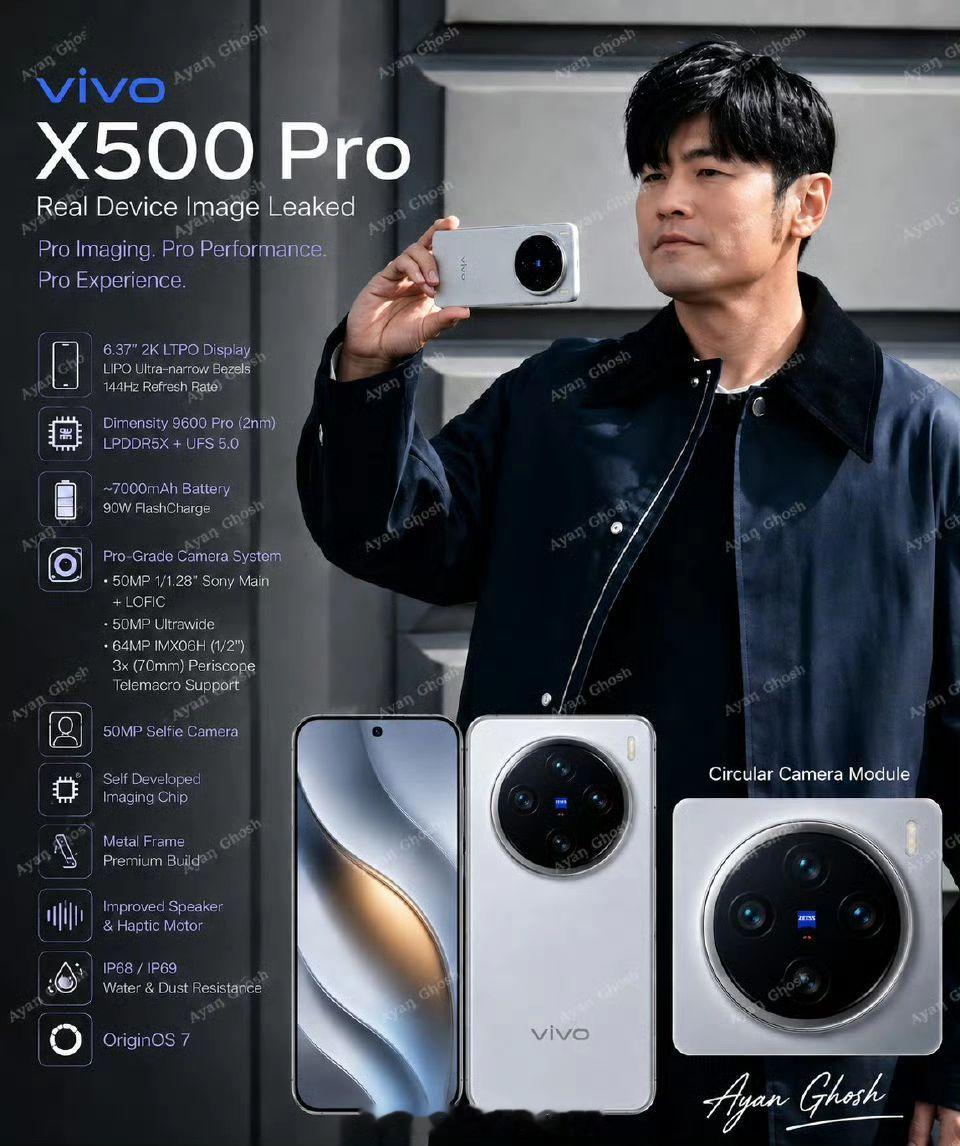 周杰伦代言vivoX500吗