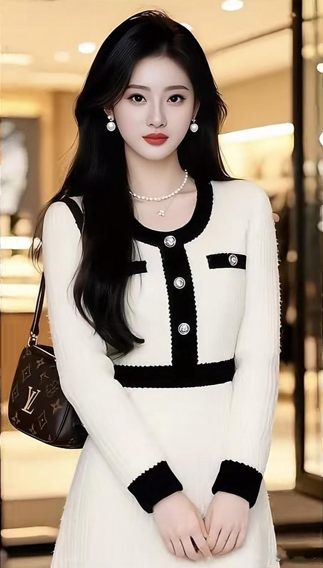 优雅白裙穿搭，尽显气质与时尚！