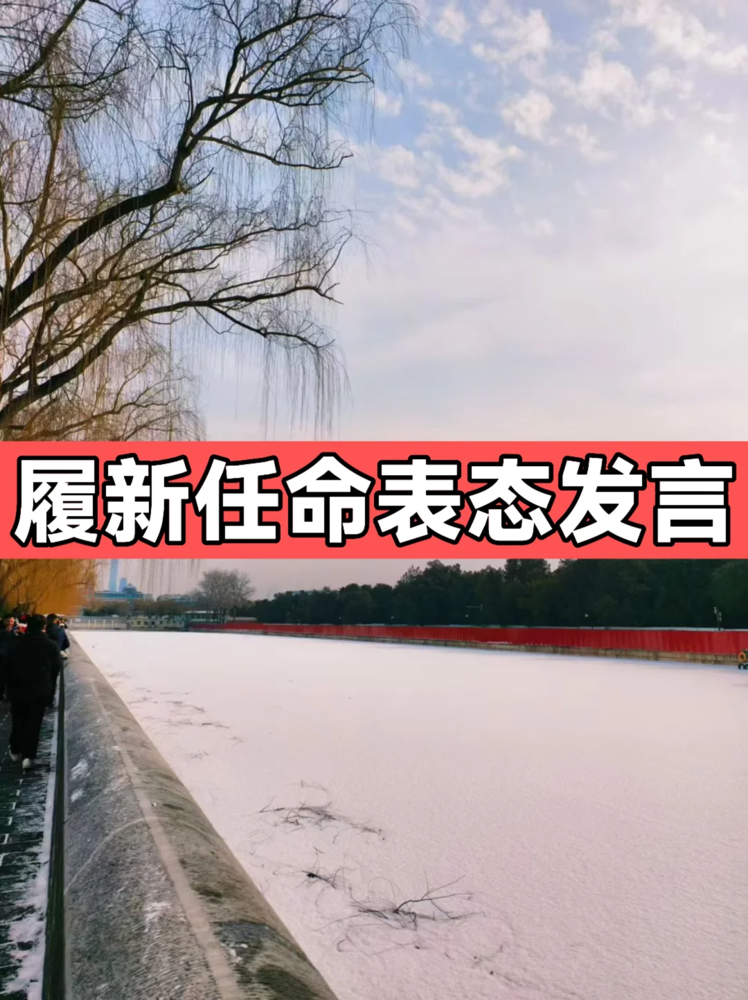 履新任命表态发言