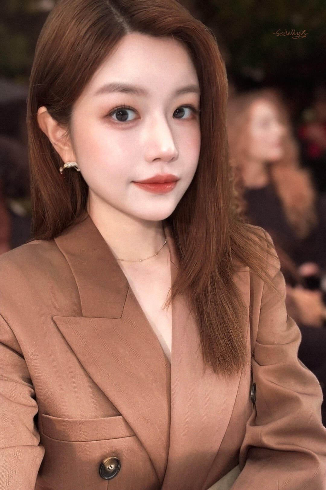 好奇陈妍希吃什么长大，温柔氛围感永远在线✨#陈妍希晒与明星同框合照# ​