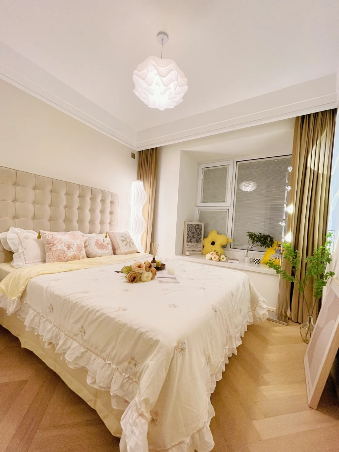 只有8平米，却被我打造成了独属的奶油系小窝