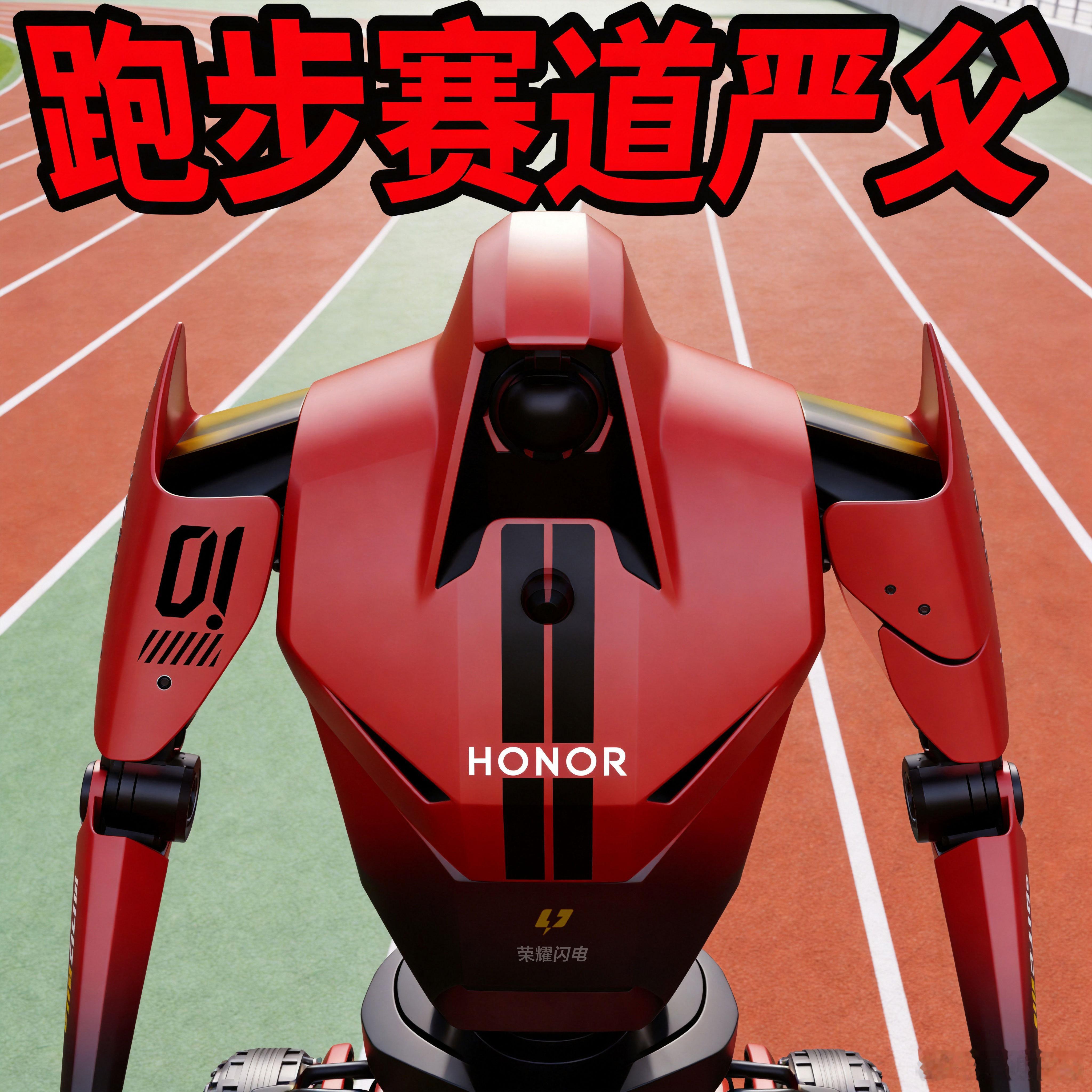 #荣耀机器人9秒32破人类百米世界纪录#
谁能想到机器人百米能跑到9秒32，直接超了博尔特的纪录，真的挺夸张的。而且不是偶尔超常发挥，之前半马就已经打破人类成绩了，是真的有硬实力[并不简单][并不简单]

看央视探班画面，红色机甲颜值巨高，机身设计也很讲究，减风阻还稳，难怪跑这么快。
细看才懂， ​