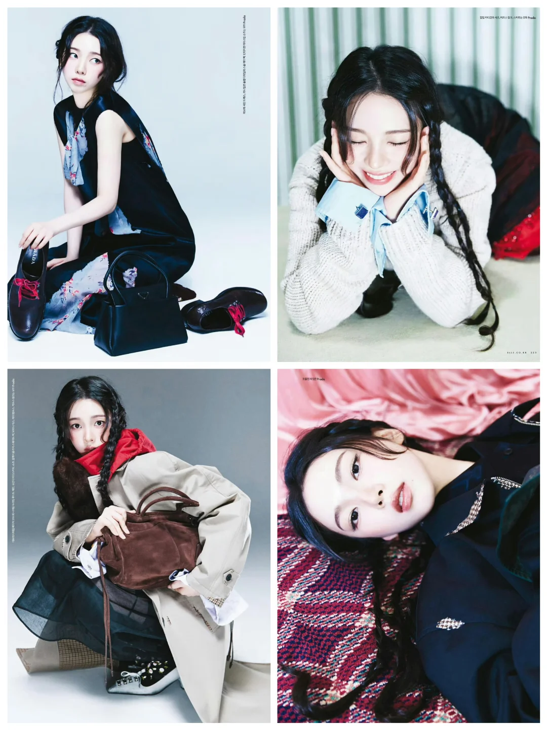 四封登场！柳智敏 ELLE Korea九月刊