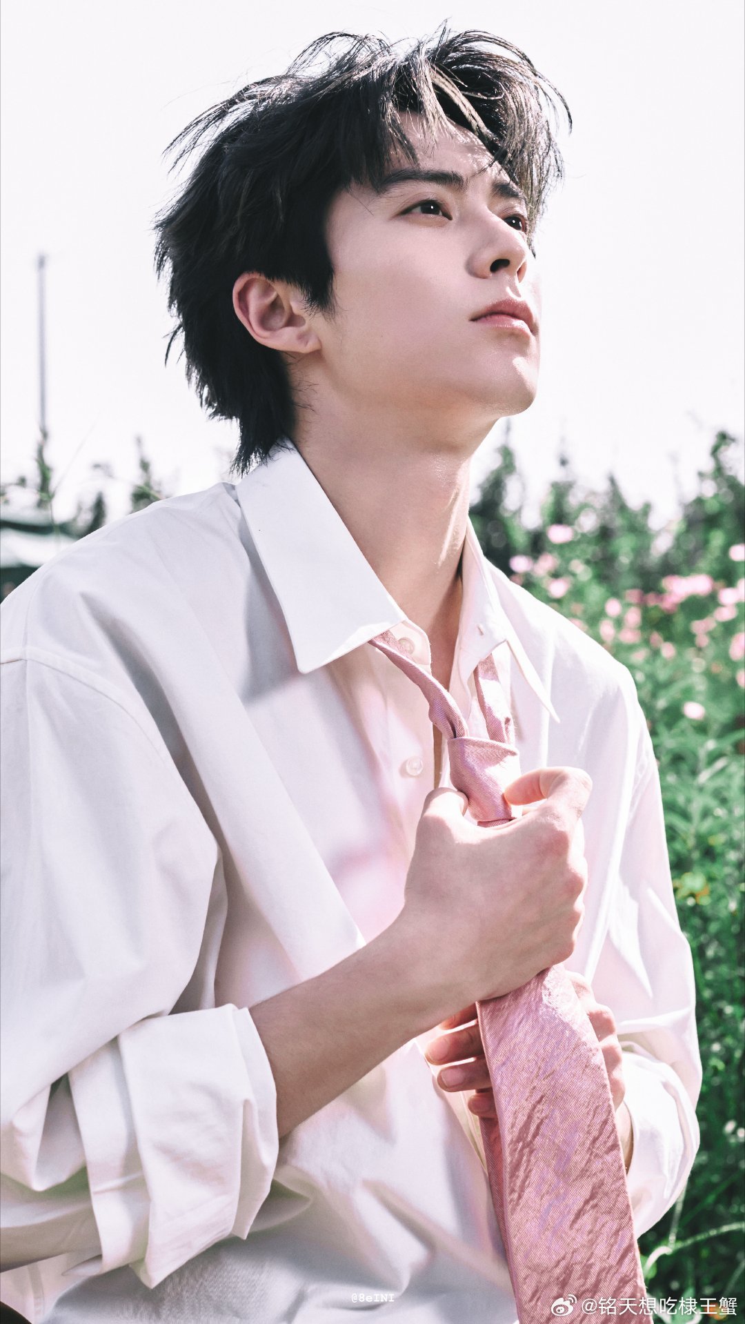 #王鹤棣[超话]# 绿色系 ​