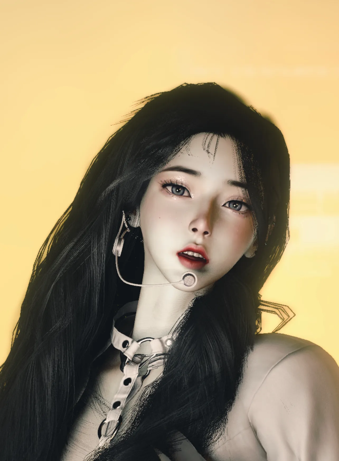 虚拟人巨星极品美女 性感妖娆，魅惑众生。