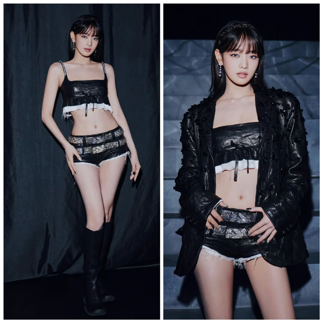 舞台限定✨Minnie上身Miu Miu专属定制造型