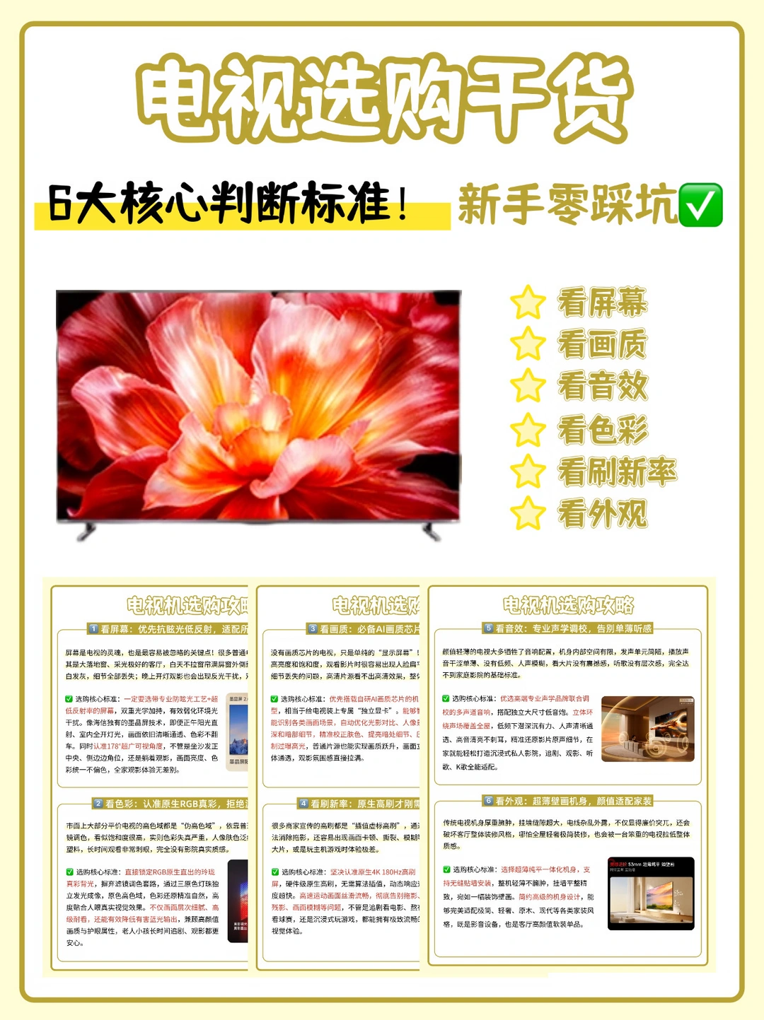 电视选购避坑干货｜一步到位十年不过时