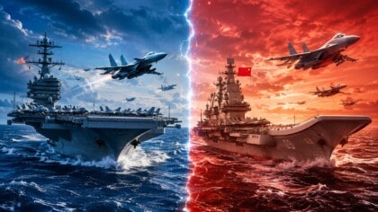 中美航母对比通俗分析，
 先说明大前提：两国航母定位、作战体系、使用思路完全不一样，不能简单只比吨位和数量，航母本身只是平台，真正战斗力要看配套舰队、舰载机、预警、后勤、作战目标。
 
1、航母本体设计
 
美国
 
美国现在主力全是核动力超级航母，尼米兹级+福特级。
 
- 核动力，几乎不用补给燃