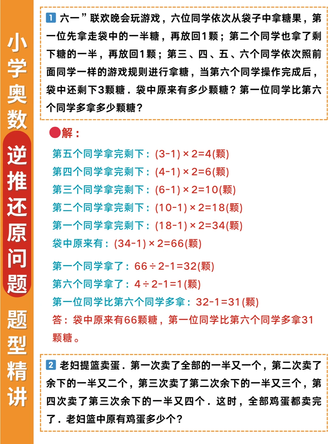 太实用了💥小奥这个问题的解题技巧用处大