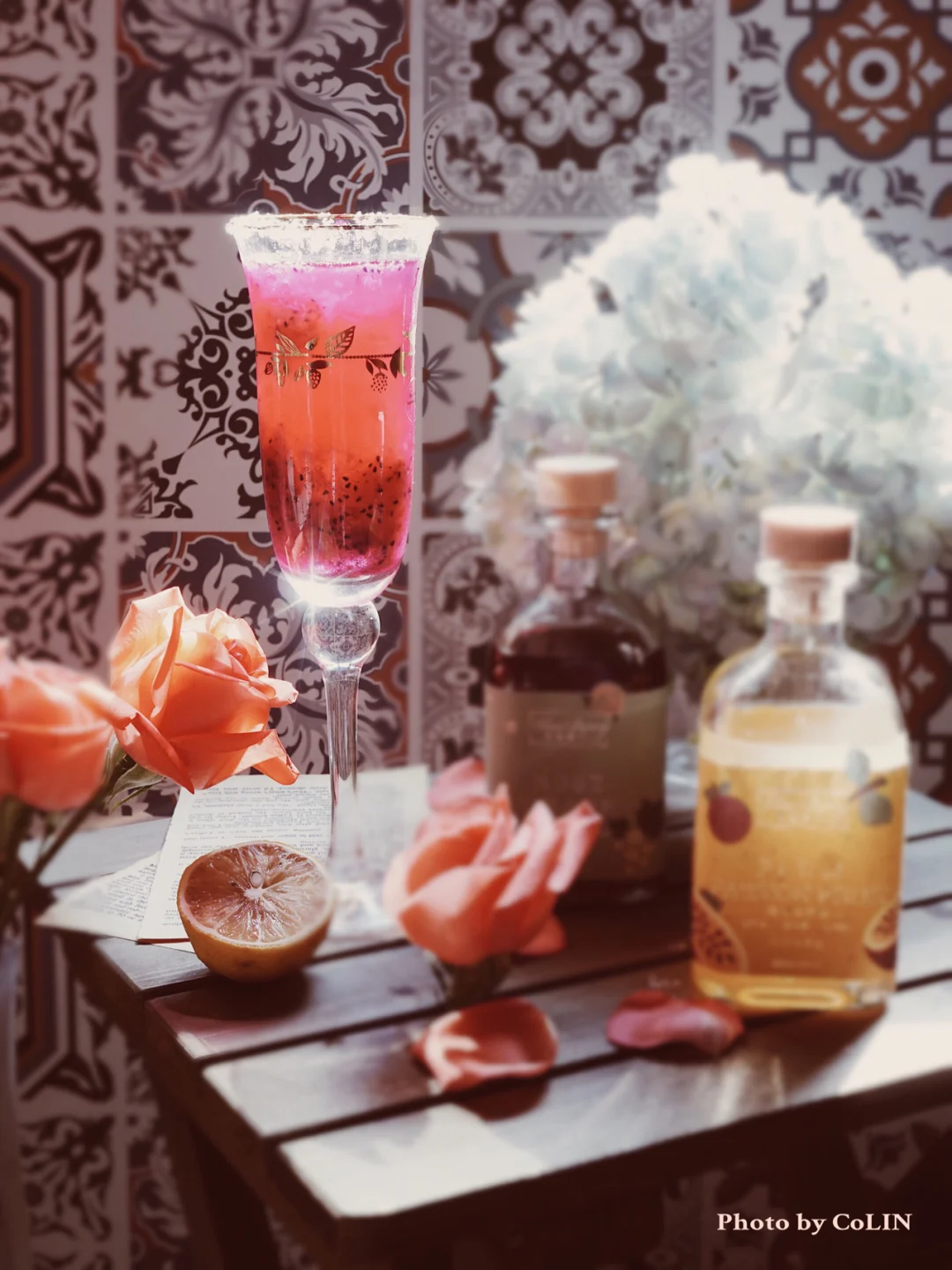 自调酒🥂秋日午后的微醺小调·少女的心事